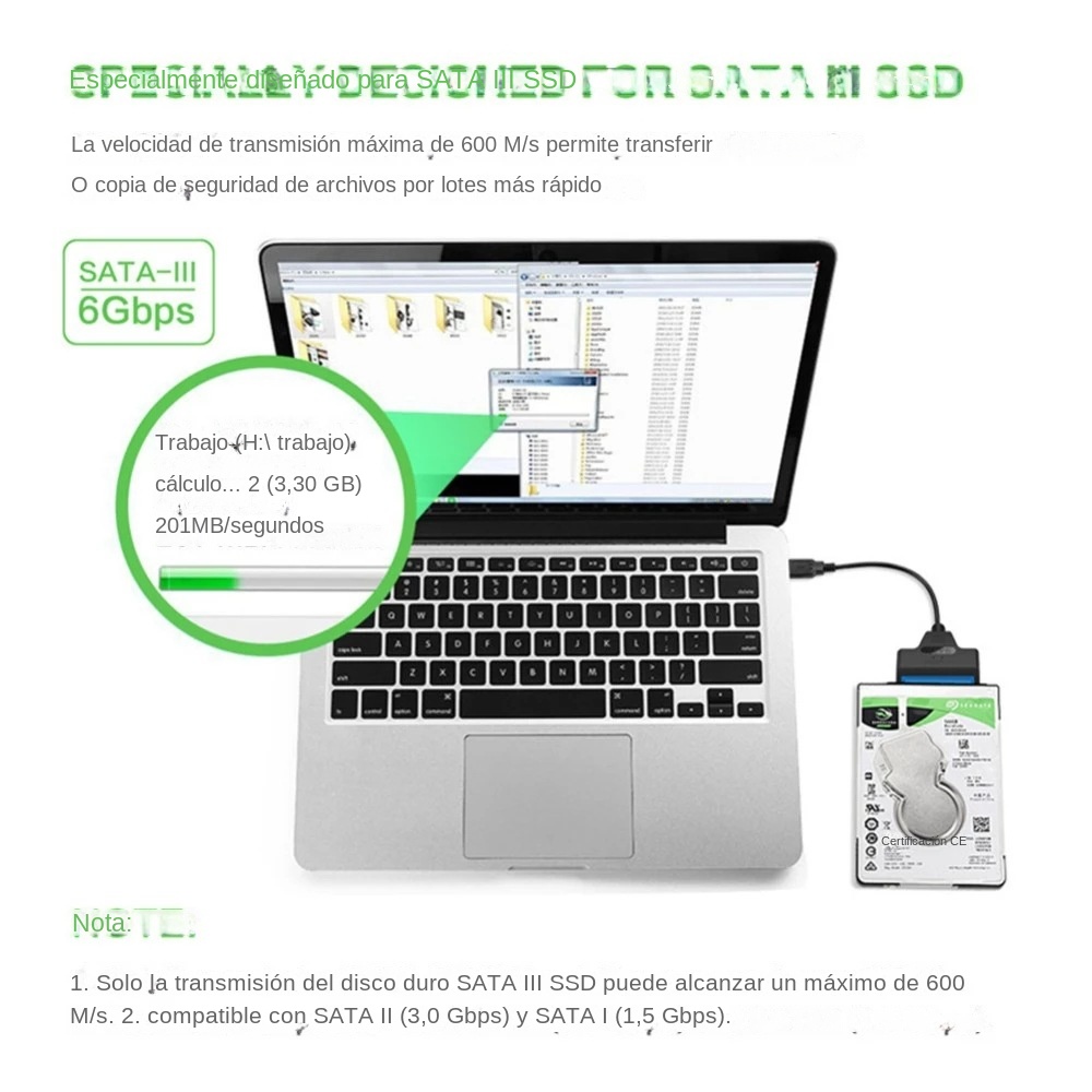 30cm USB 3.0 SATA 3 Cable SATA - огляд і ціна Sata Ssd