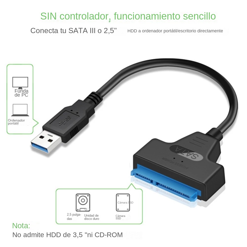 30cm USB 3.0 SATA 3 Cable SATA - огляд і ціна Sata Ssd